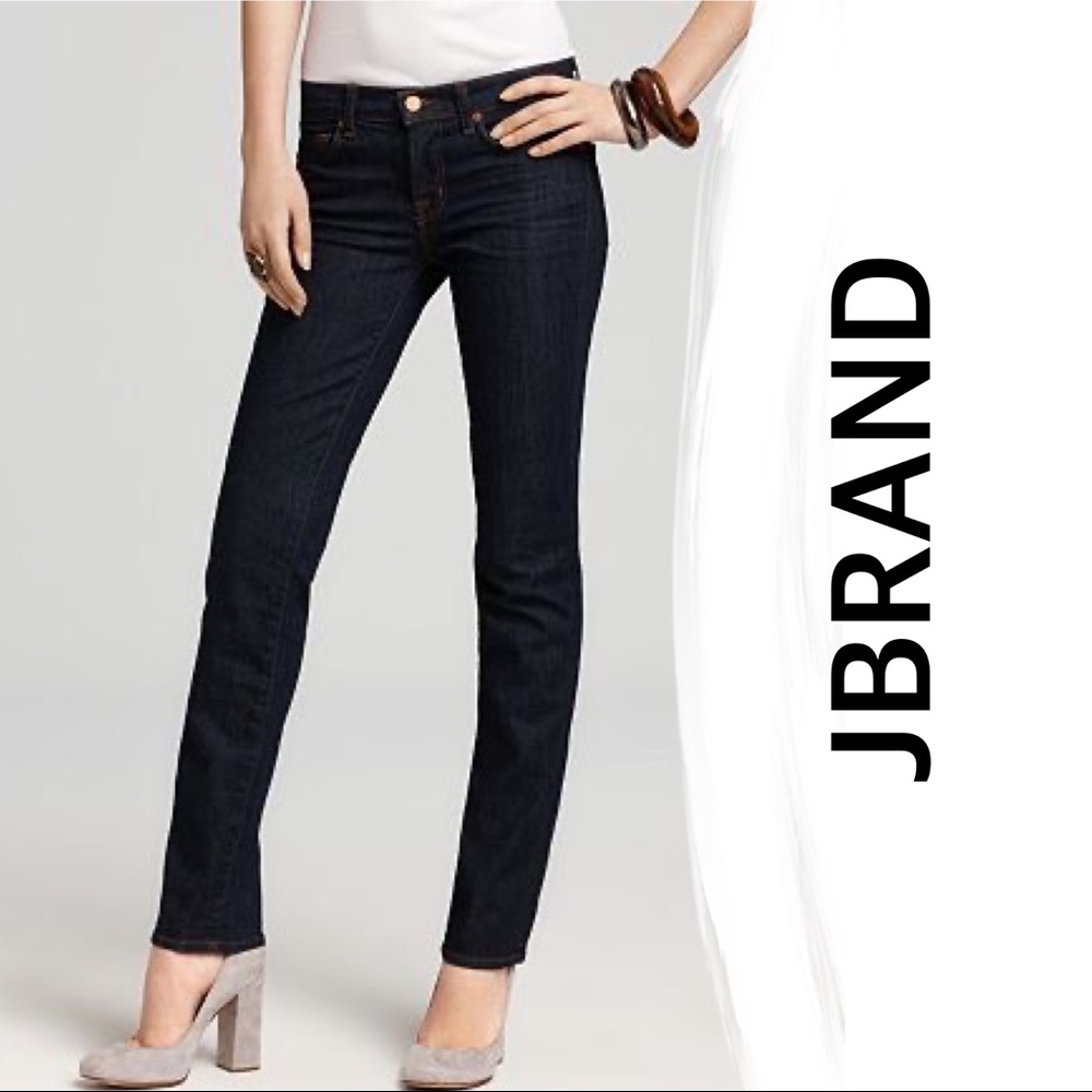J Brand Mid-Rise Cigarette Leg Size 30
